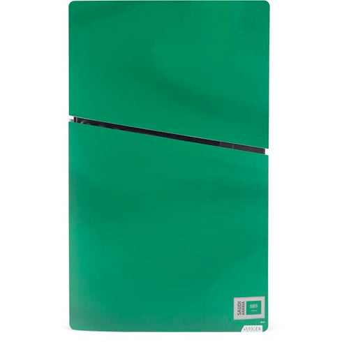 Saudi Arabia Soccer Flag PS5 Slim Digital Edition Console Skin